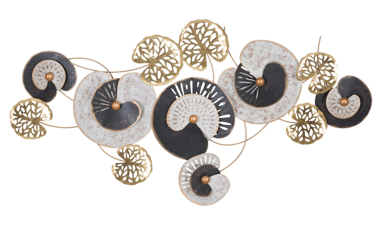 Decoratiune de perete Gloth -A, Mauro Ferretti, 124.5x65 cm, fier, multicolor - imagine 7